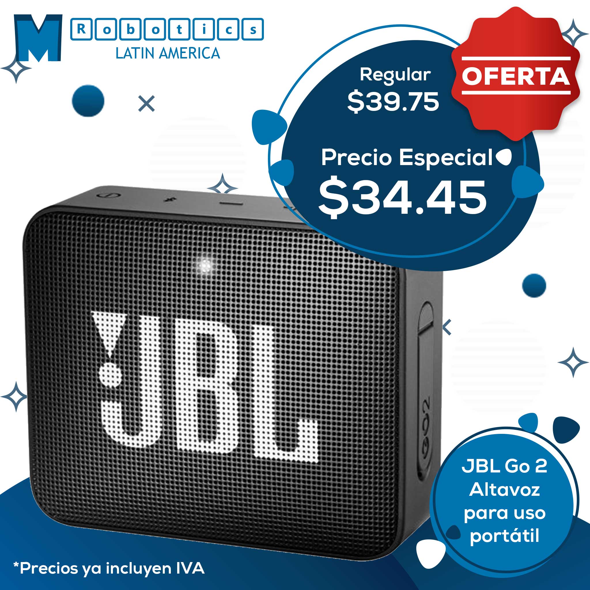 JBL Go 2 – Altavoz – para uso portátil